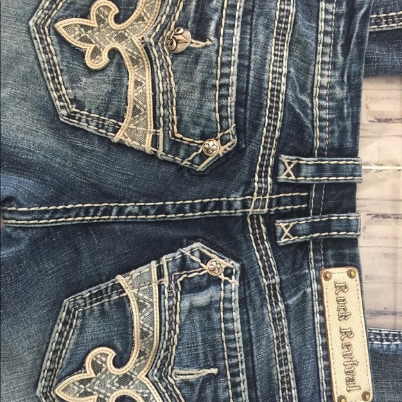 Rock revival Tess boot jeans size 27 - Picture 4 of 5